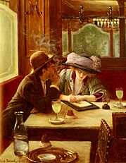 Jean Béraud La Lettre