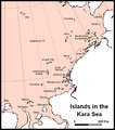 Kara Sea islands