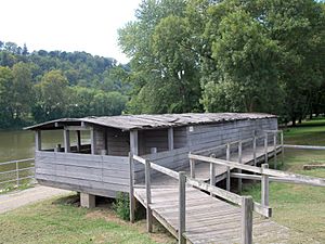 Marietta Ohio Flatboat replica