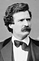 Mark Twain, Brady-Handy photo portrait, Feb 7, 1871, cropped