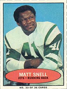 Matt Snell NYJets