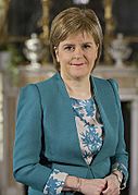 Official portrait of Nicola Sturgeon