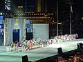 Opening Ceremony of Singapore YOG 2010 flags