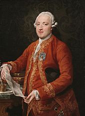 Pompeo Girolamo Batoni - Don José Moñino y Redondo, Conde de Floridablanca - 1974.386 - Art Institute of Chicago