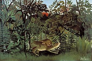 Rousseau-Hungry-Lion