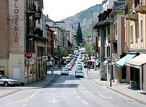 Sierre rue centrale