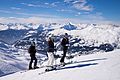 Skiing in the Grisons