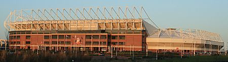 Stadium of light from distance