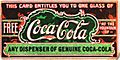 19th century Coca-Cola coupon