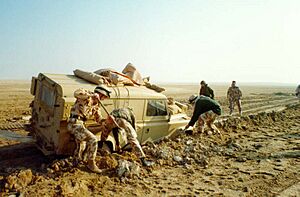 1st Armoured Division Land Rover