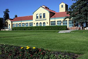 A456, City Park, Denver, Colorado, USA, boathouse, 2016