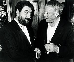 Brendan Grace with Frank Sinatra.JPG