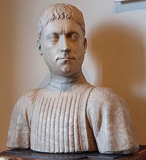 Bust of Piero de' Medici by Mino da Fiesole-Bargello