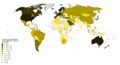 Countries by GNI (nominal, Atlas method) per capita in 2016