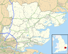 Tolleshunt D'Arcy is located in Essex