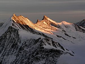 Fiescherhorn and Grünhorn