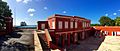 Fort Frederik, St. Croix, USVI -- internal courthyard 2nd story panoramic