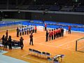 Goalball-2019 Asia-Pac Regional IRI-CHN M line-up