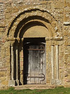 Heath Chapel south door