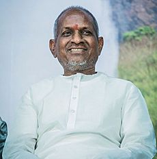 Ilaiyaraaja at Merku Thodarchi Malai Press Meet.jpg