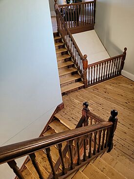 Internal stairway Trundle Hotel