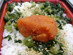 Mentaiko bento