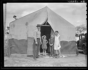 Migrant Family in Kern County