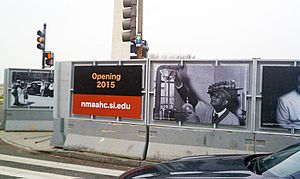 NMAAHC construction sign - 2012-02-24