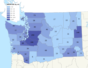 NRHP Washington Map