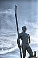 Ned Hanlan statue on the Toronto Islands