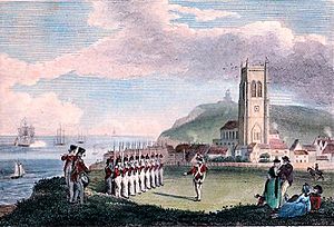 Norfolk Militia at Cromer