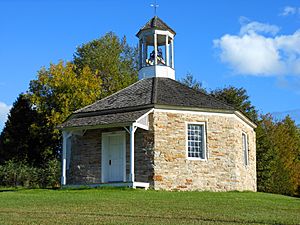 Octagonal Schoolhouse, north-western face