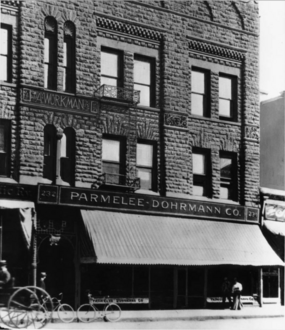 Parmelee-Dohrmann store at 232–234 S. Spring c.1900-1906