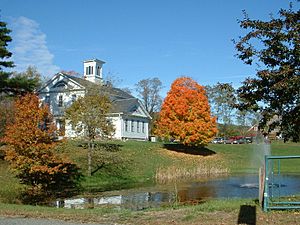 The former Powers Institute, now the town's Historical Society