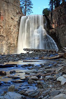 Rainbow Falls Devils Postpile