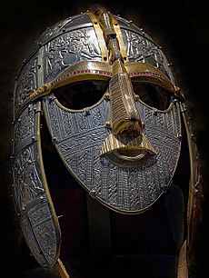 Sutton Hoo helmet reconstructed