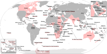 Flags were used to represent a variety of territories colonies, and Dominions across the British Empire