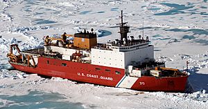 USCGC Healy (WAGB-20) north of Alaska