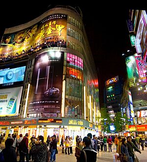 Ximending at night