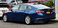 2019 Chevrolet Malibu (facelift) LT, rear 10.19.19