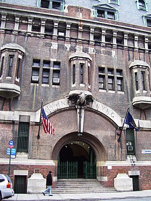 69th Regiment Armory entrance