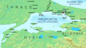 Constantinople area map