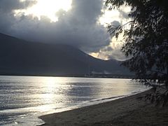 Dawn, the Esplanade, Cairns, QLD