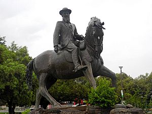 De la Rey standbeeld Lichtenburg