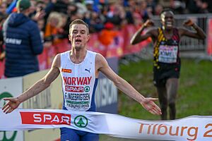 Jakob Ingebrigtsen at ECCC 2018