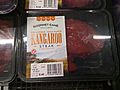 Kangaroo steaks on sale