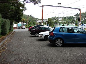 Station car park.