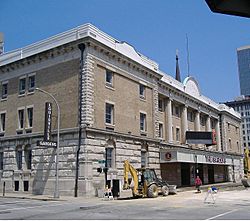 Louisville Gardens roadwork.jpg