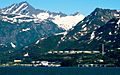 Mount Francis and pipeline terminal