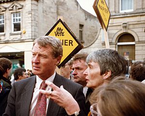 PaddyAshdownCampaigning